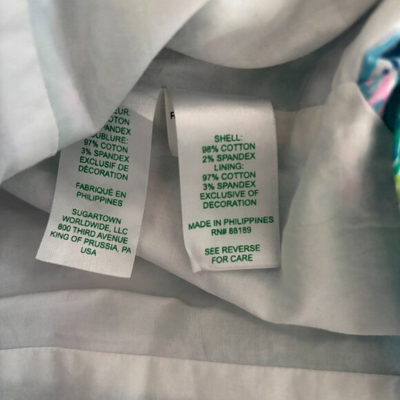 Lilly Pulitzer Kerry Top in Size 2 in Botanical green holiday in the sun - Picture 2 of 5